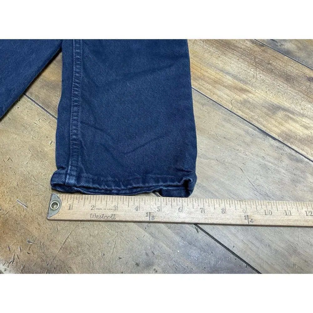 VTG Y2K Levi's Silvertab Jeans Size 28x32 Men's Dark Blue Loose Straight Leg